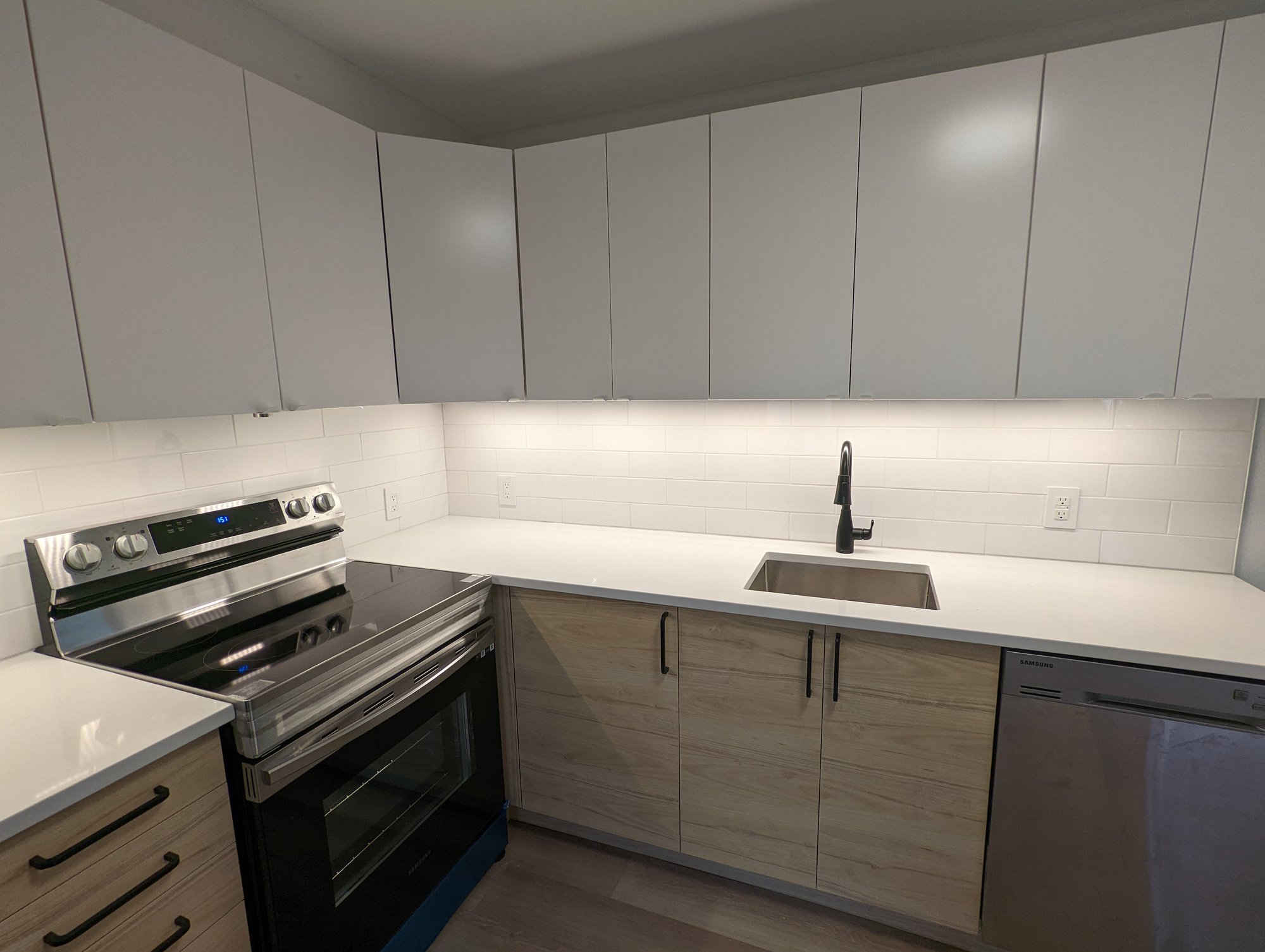 Backsplash and Kitchen